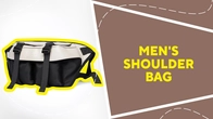 Bolso de hombro para hombre