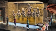 Zombie Titan Diorama A Ticking Time Bomb of Artistry Polymer Clay Masterpiece