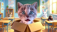 CUTE LITTLE KITTEN ADVENTURE OF A LITTLE CAT NAMED MEOW Best Learning cartoon for babies #cutecats