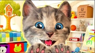 Cute Kitten Little Cat Adventure - Play Fun Pet Care - Preschool Educational Games for kids #1308