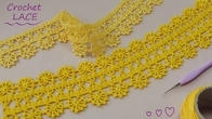 Если вы новичок — это кружево для вас! Ленточное кружево крючком The Simplest Tape Lace Crochet!
