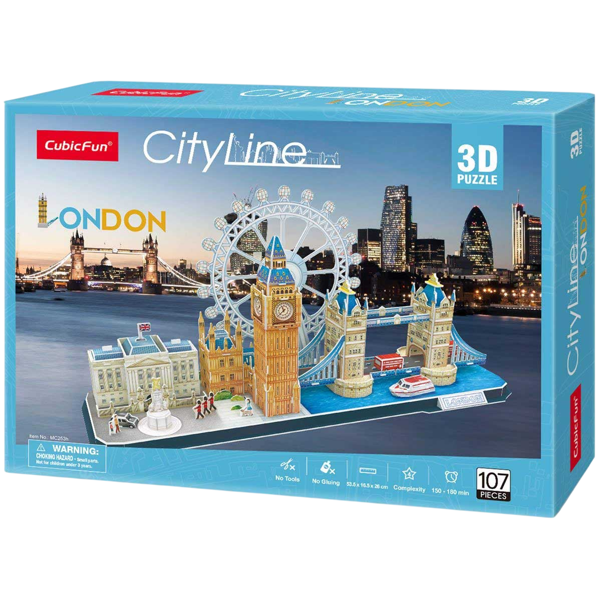 Конструктор 3D CubicFun CityLine London