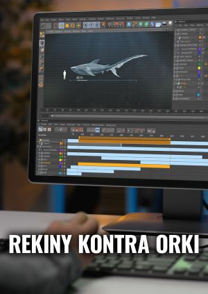 Rekiny kontra orki — plakat