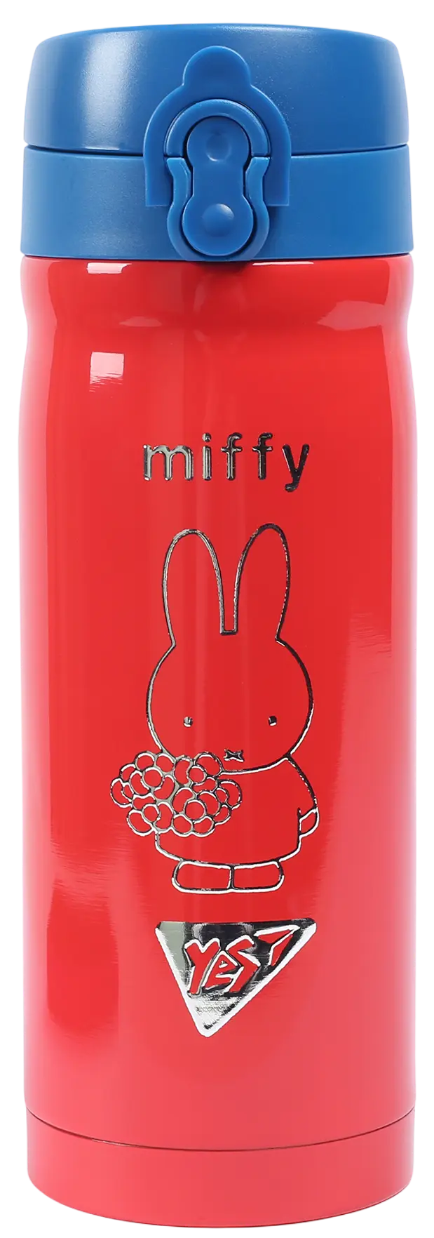 Обкладинка "Термос Yes Miffy 350 мл, срібний 3D друк"