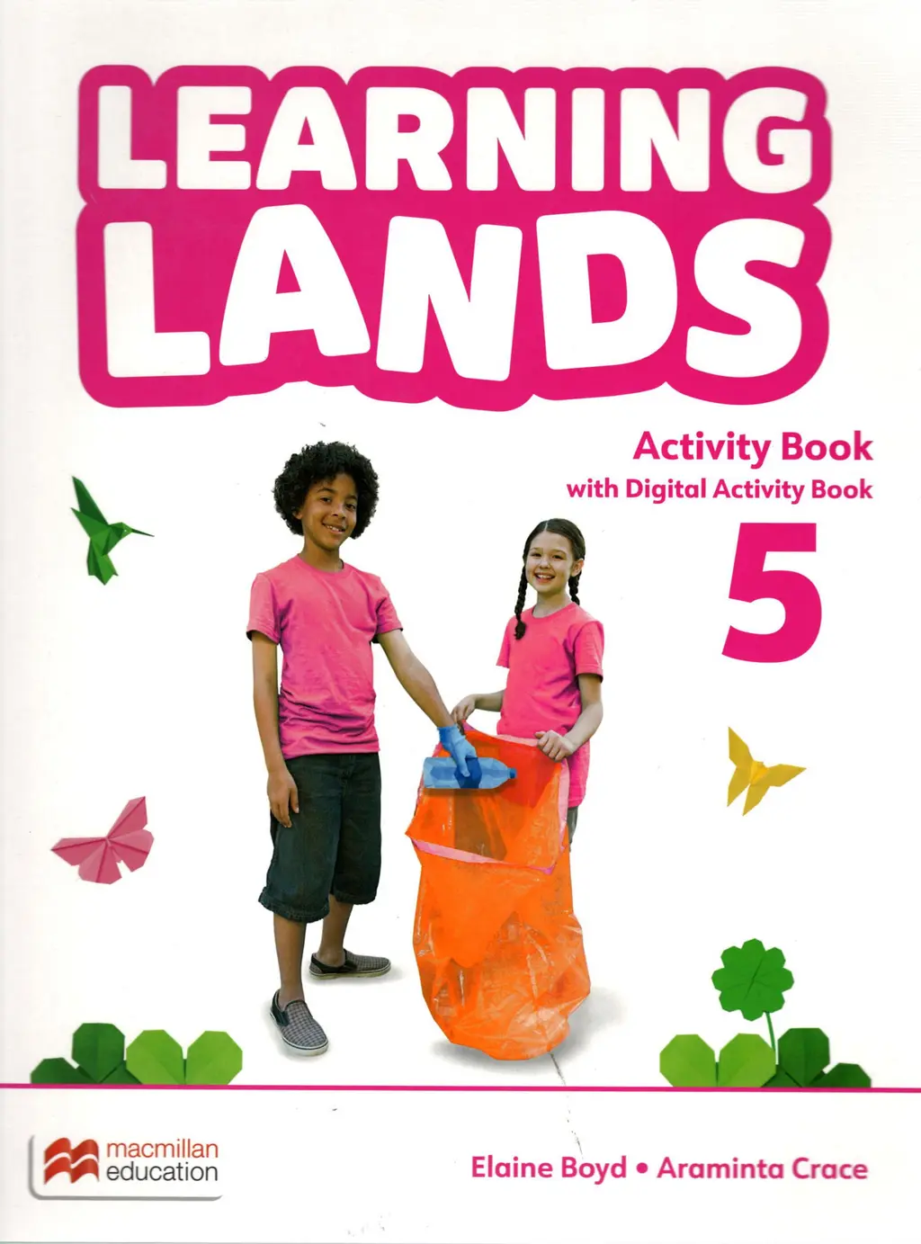 Обкладника "Learning Lands Level 5 Activity Book with Digital Activity Book" Обкладинка "Learning Lands Level 5 Activity Book with Digital Activity Book"