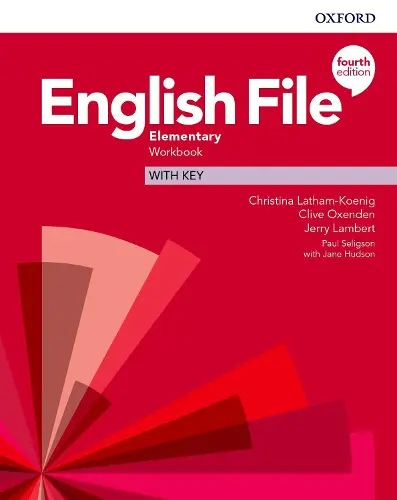 Обкладинка "ENG FILE 4E ELEM WB W/KEY"