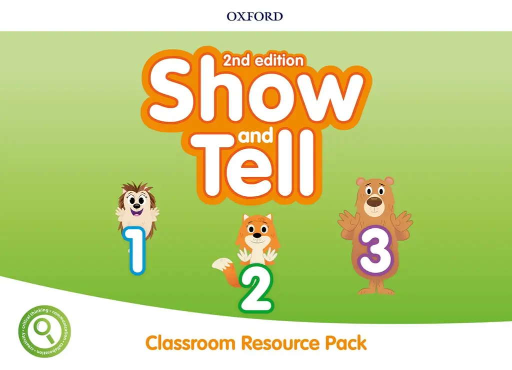 Обкладника "SHOW & TELL 2E 1-3 CRP PK" Обкладинка "SHOW & TELL 2E 1-3 CRP PK"