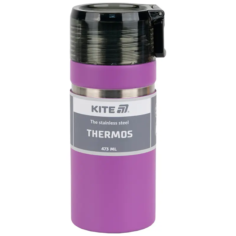 Термос Kite, 473 мл (фіолетовий)