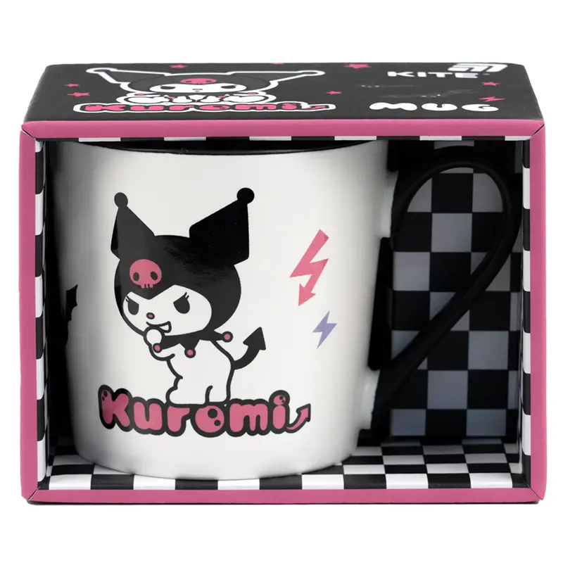 Чашка Kite Kuromi, 400 мл