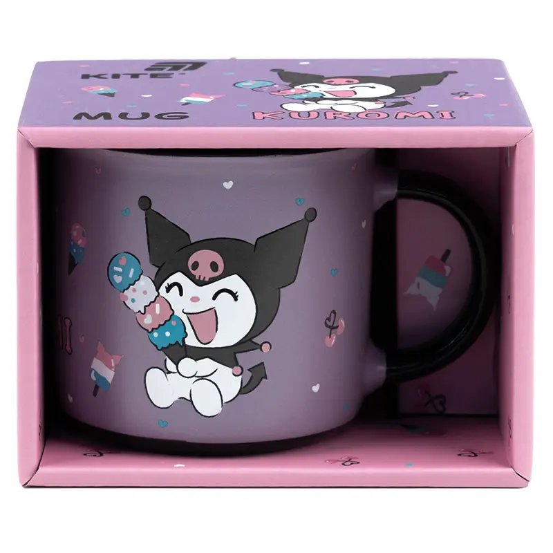 Чашка Kite Kuromi, 370 мл