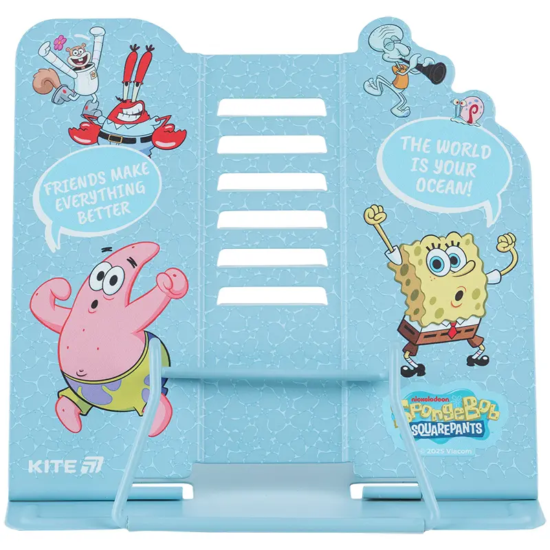Підставка для книг Kite Sponge Bob (металева)