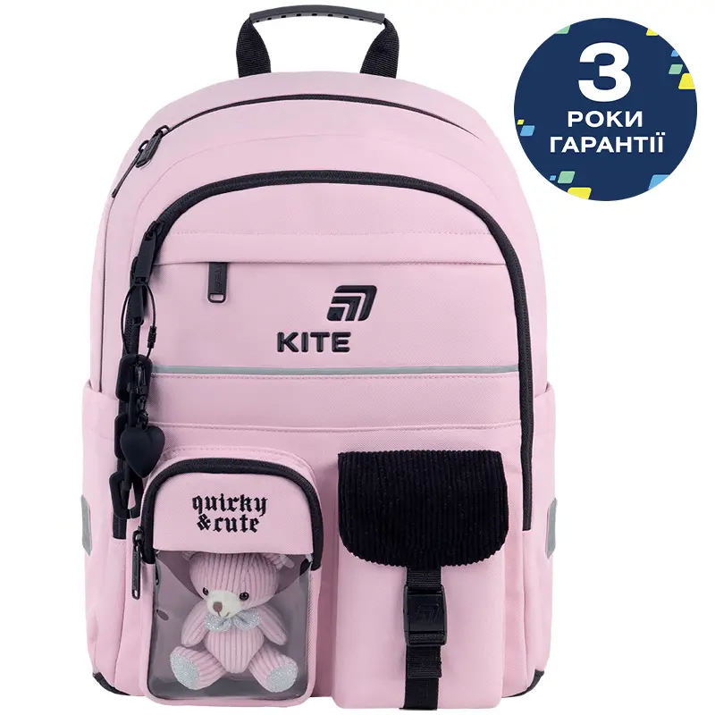 Рюкзак шкільний Kite Education Quirky&Cute