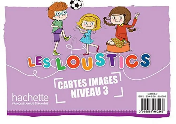 Обкладника "Les Loustics. Niveau 3. Cartes images en couleurs (x100)" Обкладинка "Les Loustics. Niveau 3. Cartes images en couleurs (x100)"