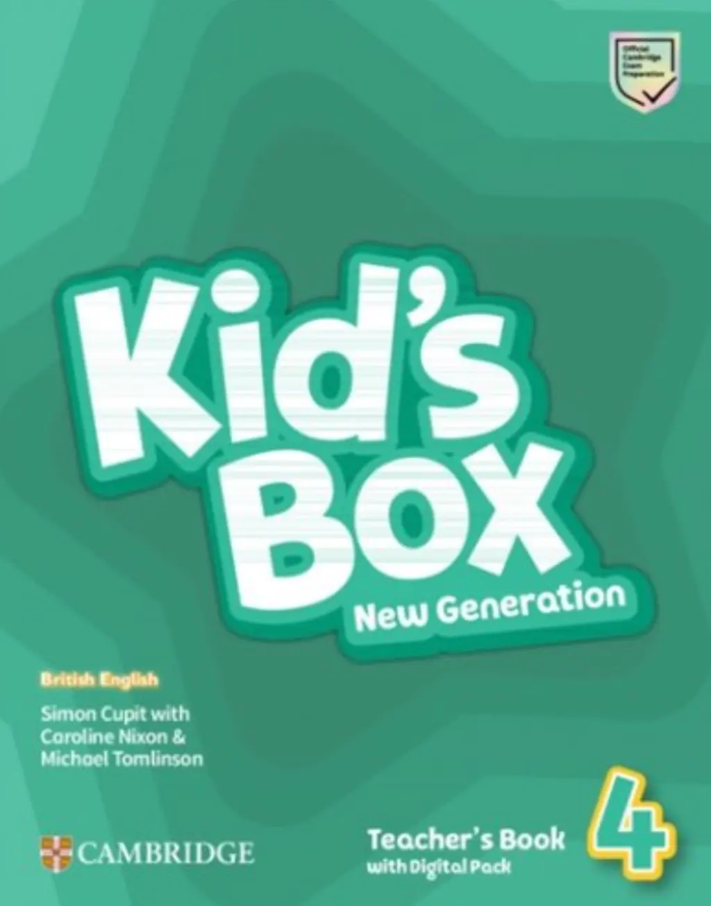 Обкладинка "Kid's Box New Generation 4 Teacher's Book with Digital Pack"