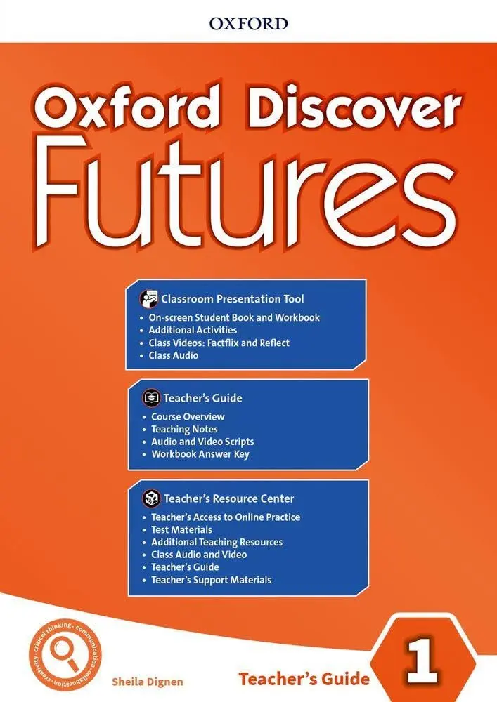Обкладинка "Oxford Discover Futures 1. Teacher's Guide Pack"