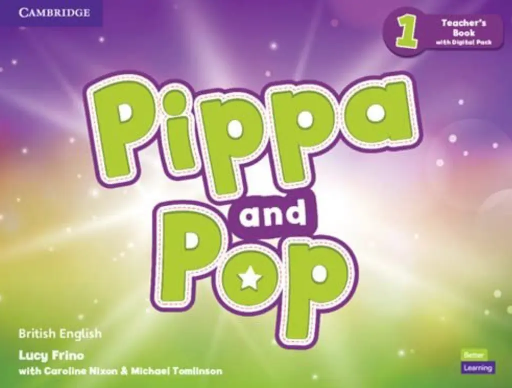 Обкладинка "Pippa and Pop 1 Teacher's Book with Digital Pack British English"