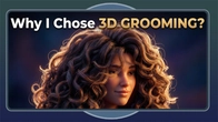 Чому я обрав 3D GROOMING? | Приклади створення зачісок, V-Ray та штучного інтелекту