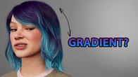 Unreal Engine 5 Groom | Metahuman | How to dye hair with gradient?