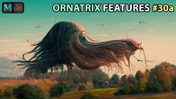 Ornatrix Features #30a - Without Branching in Maya - 1