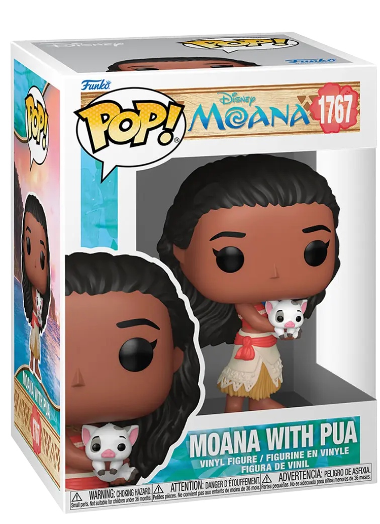 Фігурка Funko Pop Disney Ваяна S3 Ваяна та Пуа