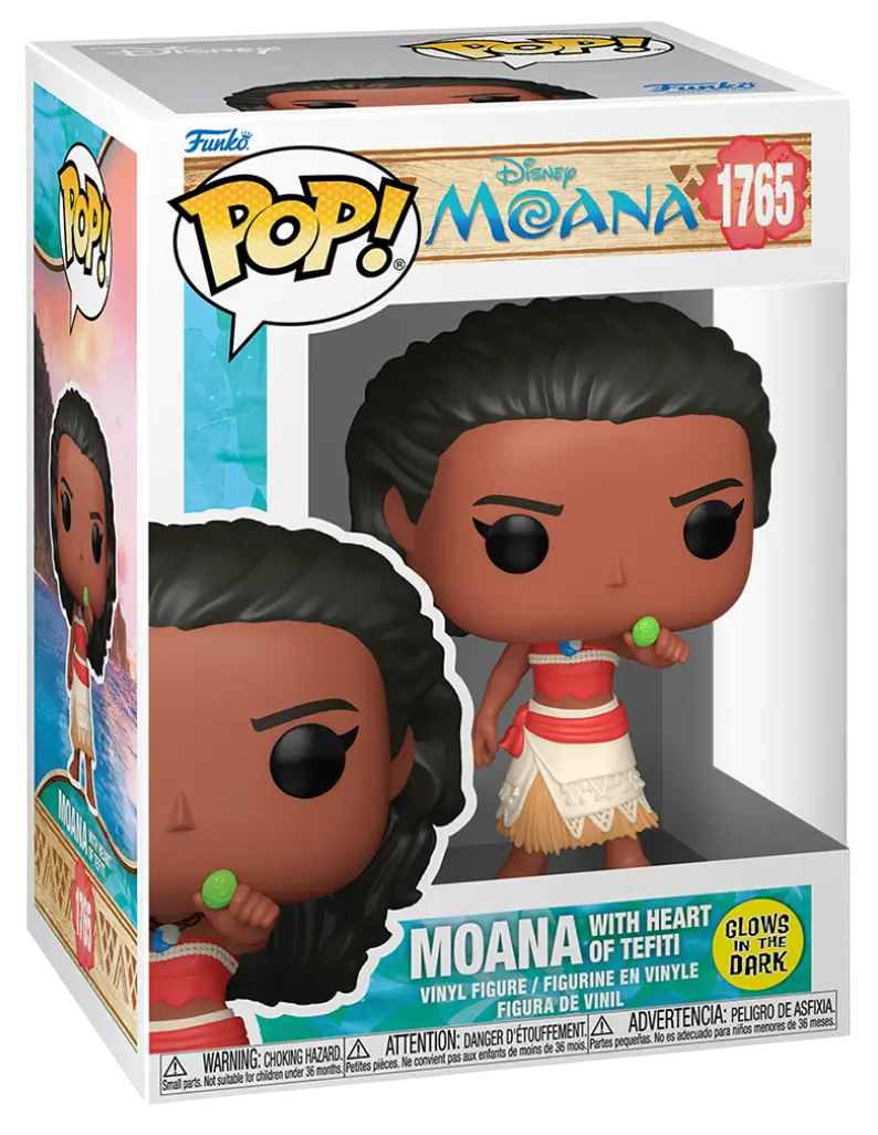 Фігурка Funko Pop Disney S3 Ваяна та сердце Те Фіті GW