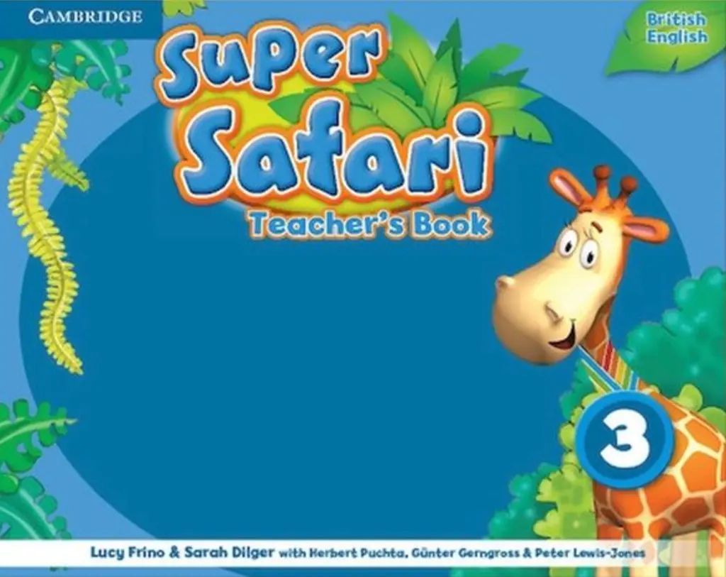 Обкладинка "Super Safari 3 Teacher's Book"