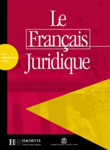 Обкладинка "Le Francais juridique. Livret d'activite's"