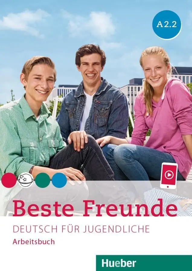 Обкладинка "Beste Freunde A2.2. Arbeitsbuch mit Audios online"
