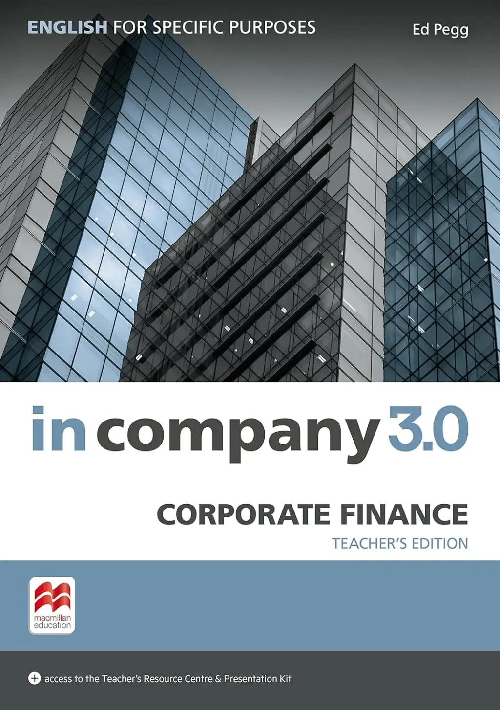 Обкладинка "In Company 3.0 ESP. Corporate Finance. Teacher's Book"