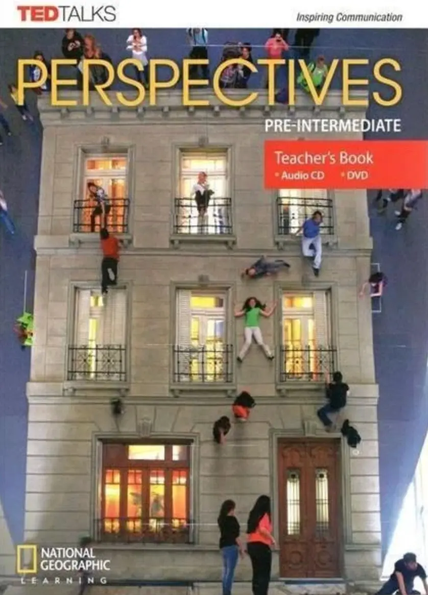 Обкладника "TED Talks: Perspectives Pre-Intermediate Teacher's Book with Audio CD & DVD" Обкладинка "TED Talks: Perspectives Pre-Intermediate Teacher's Book with Audio CD & DVD"