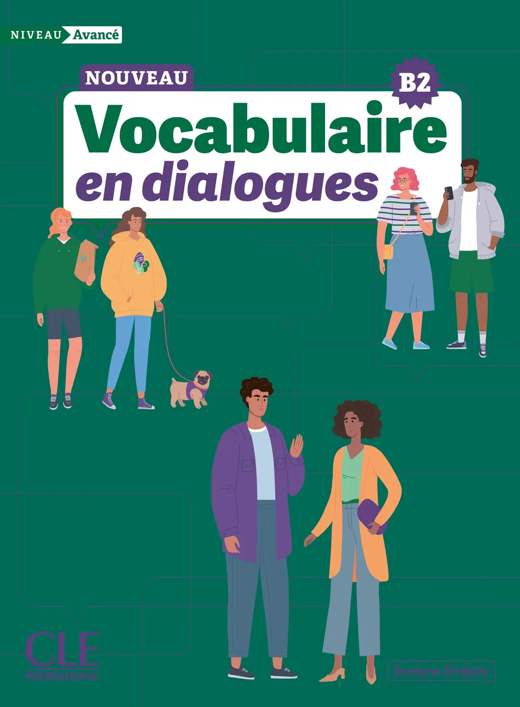 Обкладника "En dialogues Vocabulaire Intermédiaire B2 Livre + Audio en ligne" Обкладинка "En dialogues Vocabulaire Intermédiaire B2 Livre + Audio en ligne"
