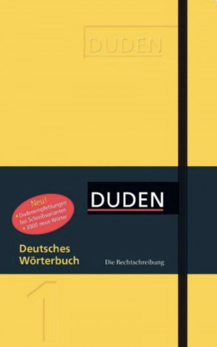 Banderolewörterbuch 1: Die Rechtschreibung