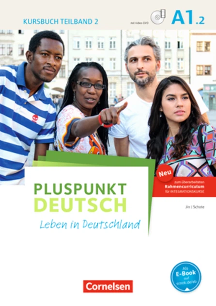 Pluspunkt Deutsch NEU A1.2 Kursbuch mit Video-DVD