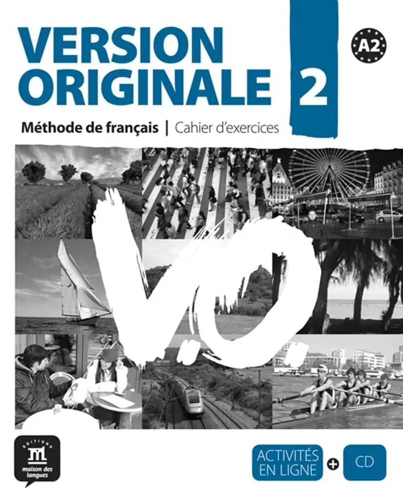 Обкладника "Version Originale 2 - Cahier d'exercices + CD" Обкладинка "Version Originale 2 - Cahier d'exercices + CD"