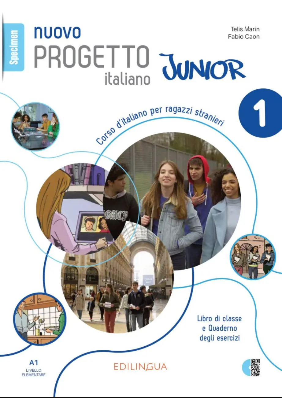Progetto Italiano Junior Nuovo 1 Libro & Quaderno dell’insegnante + CD audio + DVD