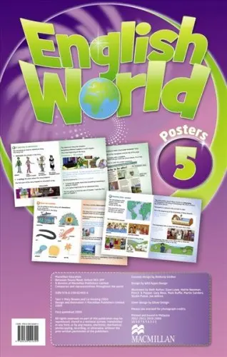 Обкладника "English World 5. Poster" Обкладинка "English World 5. Poster"