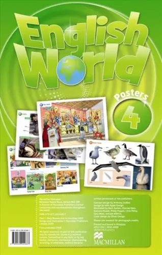 Обкладника "English World 4. Poster" Обкладинка "English World 4. Poster"