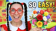 Как сделать красивый букет из бумажных цветов | DIY поделка!