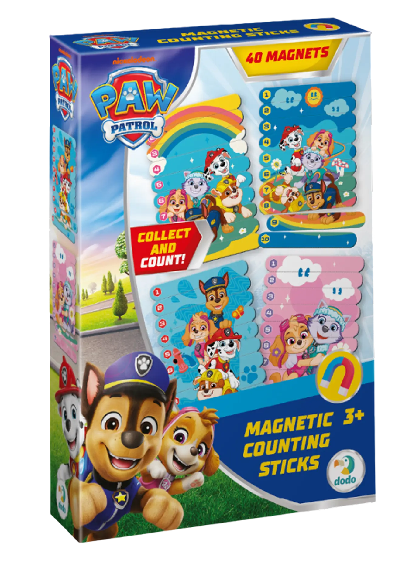 Магнітні палички для рахування Paw Patrol. Дружба зростає