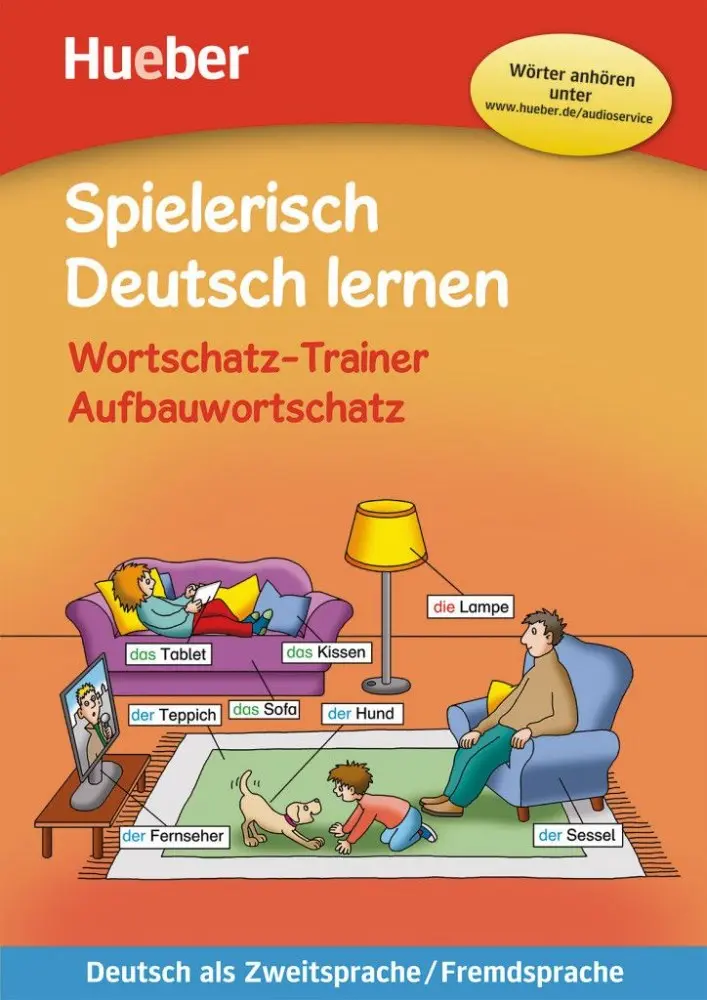 Обкладинка "Spielerisch Deutsch lernen. Wortschatz-Trainer Aufbauwortschatz"