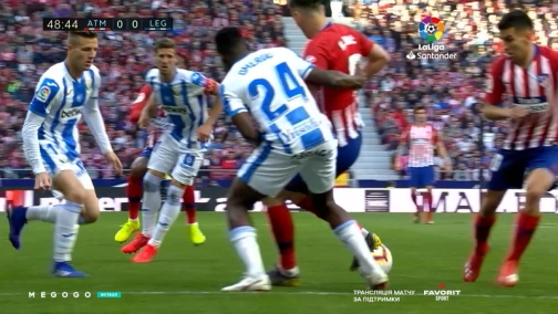 27 тур. Атлетіко — Леганес 1:0. Огляд матчу