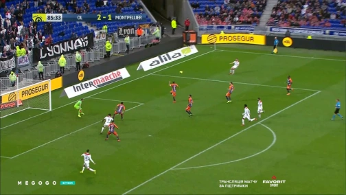 29 тур. Лион — Монпелье 3:2. Обзор матча