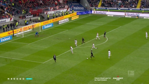 Round 26. Eintracht — Nürnberg 1:0. Match overview