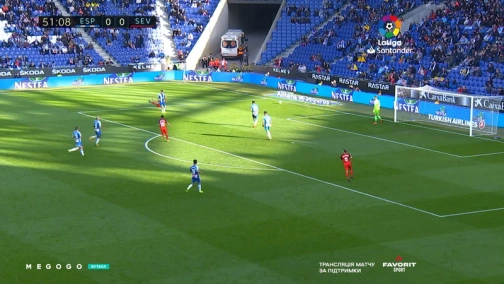 28 тур. Эспаньол — Севилья 0:1. Обзор матча