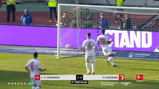 Round 27. Nürnberg — Augsburg 3:0. Match overview