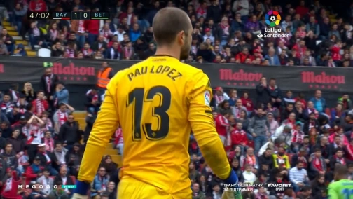 Round 29. Rayo Vallecano — Real Betis 1:1. Match overview