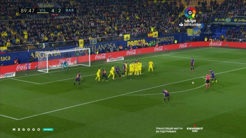 30 тур. Вильярреал — Барселона 4:4. Обзор матча