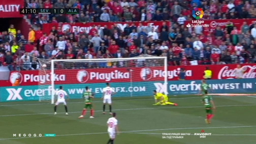 Round 30. Sevilla — Alavés 2:0. Match overview