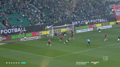 Round 28. Wolfsburg — Hannover 3:1. Match overview