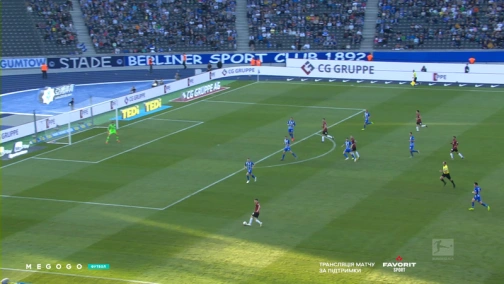 Round 30. Hertha Berlin — Hannover 0:0. Match overview